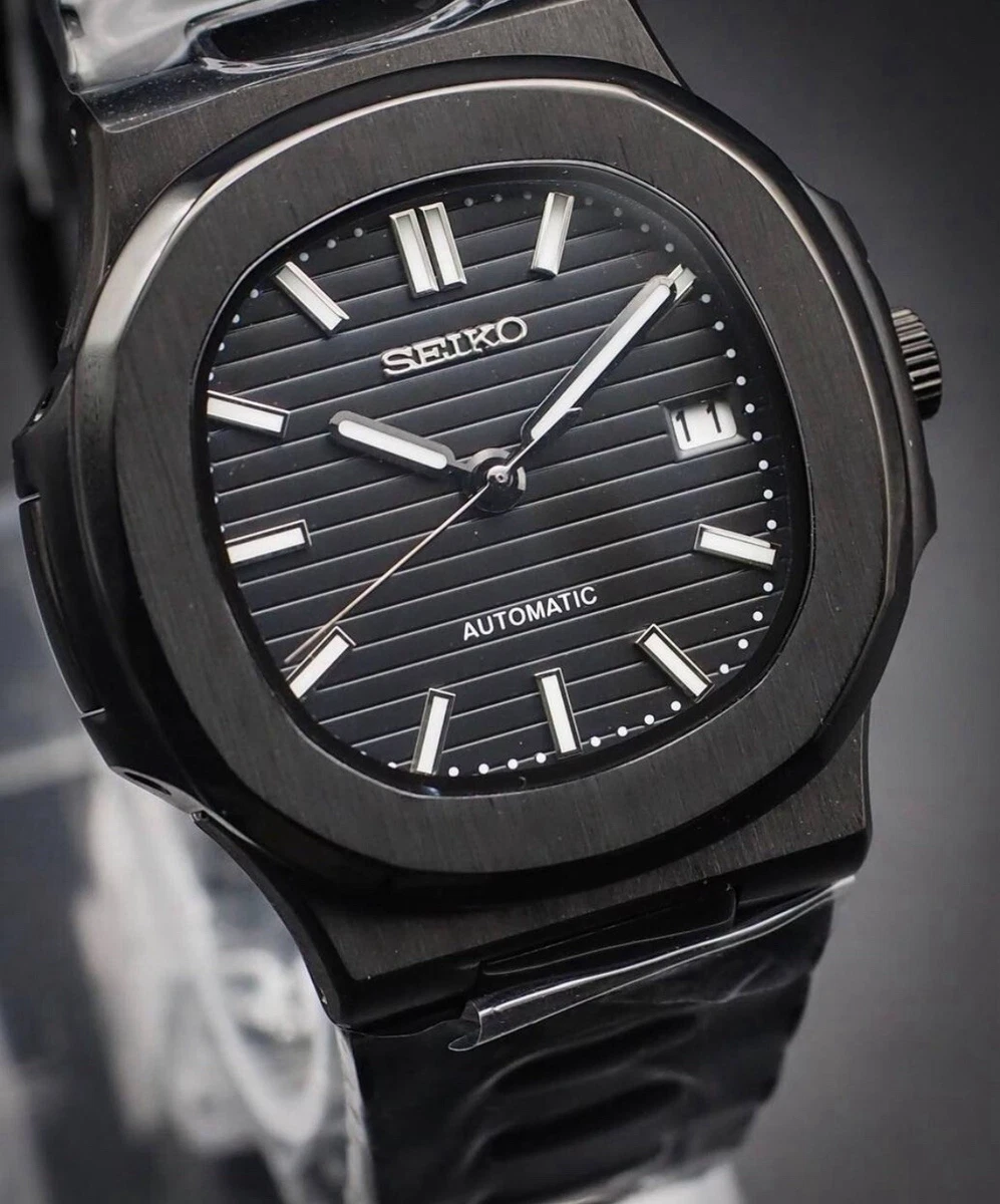NAUTISEIKOLUS BLACKED OUT - NH35 AUTOMATIC DARK KNIGHT DIAL BLACK