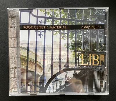 POOR GENETIC MATERIAL - A DAY IN JUNE -  CD NEU - Noch nicht abgespielt!