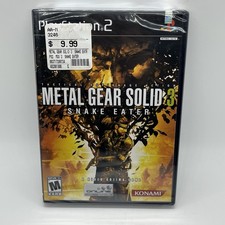 Metal Gear Solid 3: Snake Eater PlayStation 2 PS2 Sealed