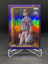 2025 Topps Pro Debut Chrome Purple Refractor /125 Demetrio Crisantes #PDC-126