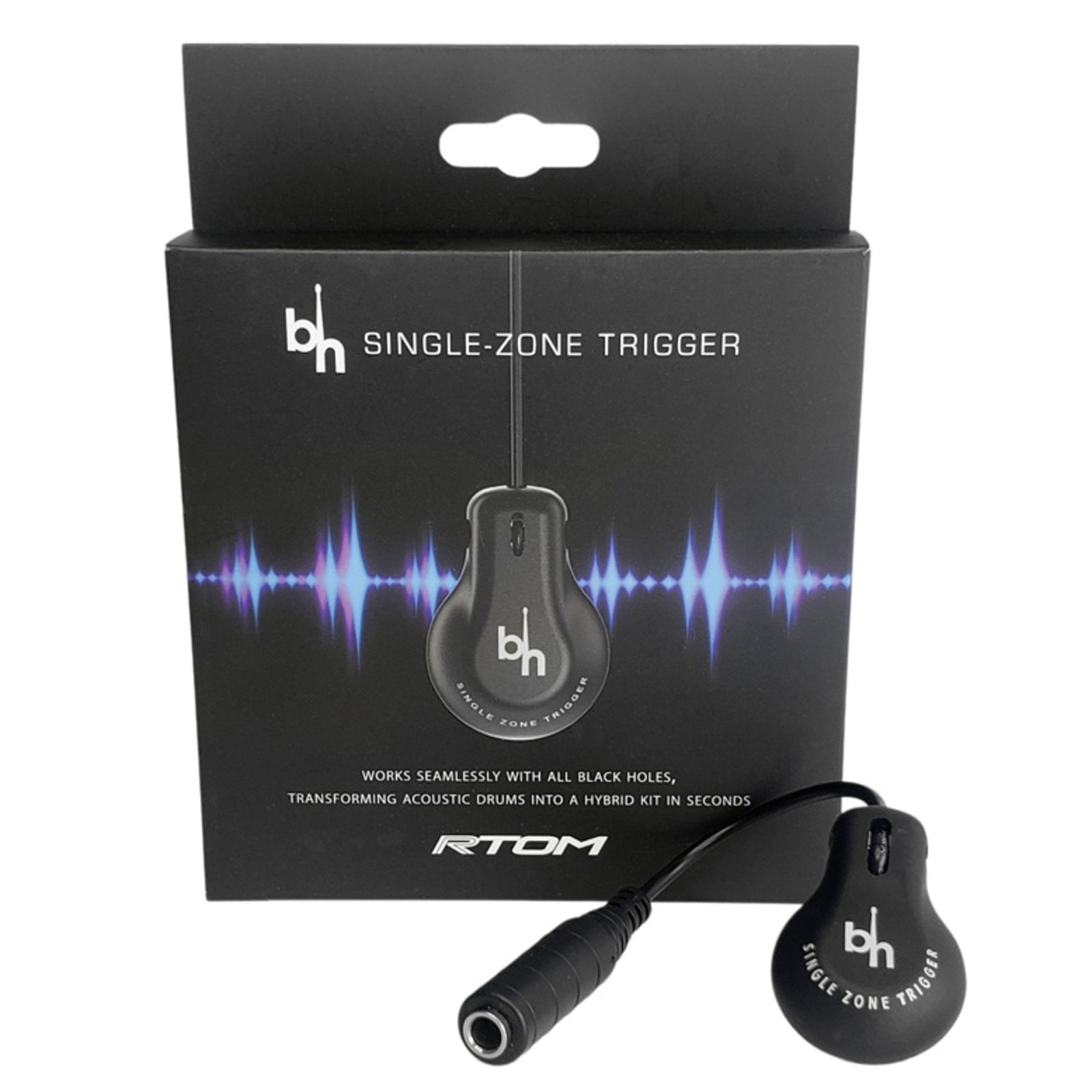 RTOM Black Hole Single Zone Trigger - E-Drum Trigger