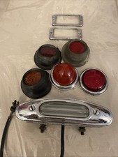 Vintage Lucas Classic Car Lenses Lights Made In England Excellent Condition