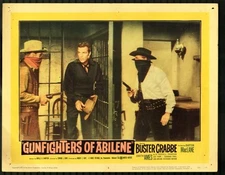 Gunfighters of Abilene 11"x14" Lobby Card #8 Buster Crabbe Western