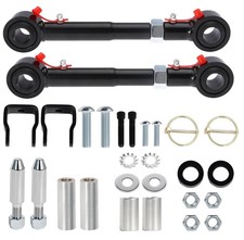 2Pcs Front Adjustable Sway Bar Link Quicker Disconnect System with 2.5" - 6" ...