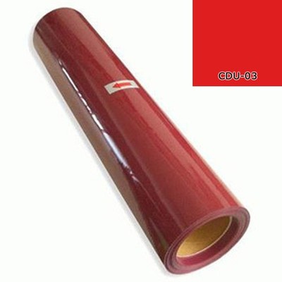 20 in*1Yard PU Vinyl Red CDU-03 Heat Press Transfer Garment Film Cutting Plotter