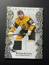 2025-26 Upper Deck Artifacts William Karlsson #27 Gold /299 Game Used Relic JSY