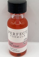 Perfect Formula Pink Gel Coat Nail Strengthener 18ml BNWOB