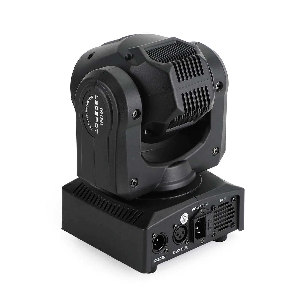 Faro Cabeza Móvil LED 100W RGBW DMX512 Efecto Haz Gobo para Disco DJ Eventos