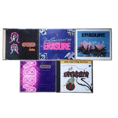 Erasure [5 CD Album Maxi Sammlung] Chorus Abba-esque Drama Remix! - sehr gut