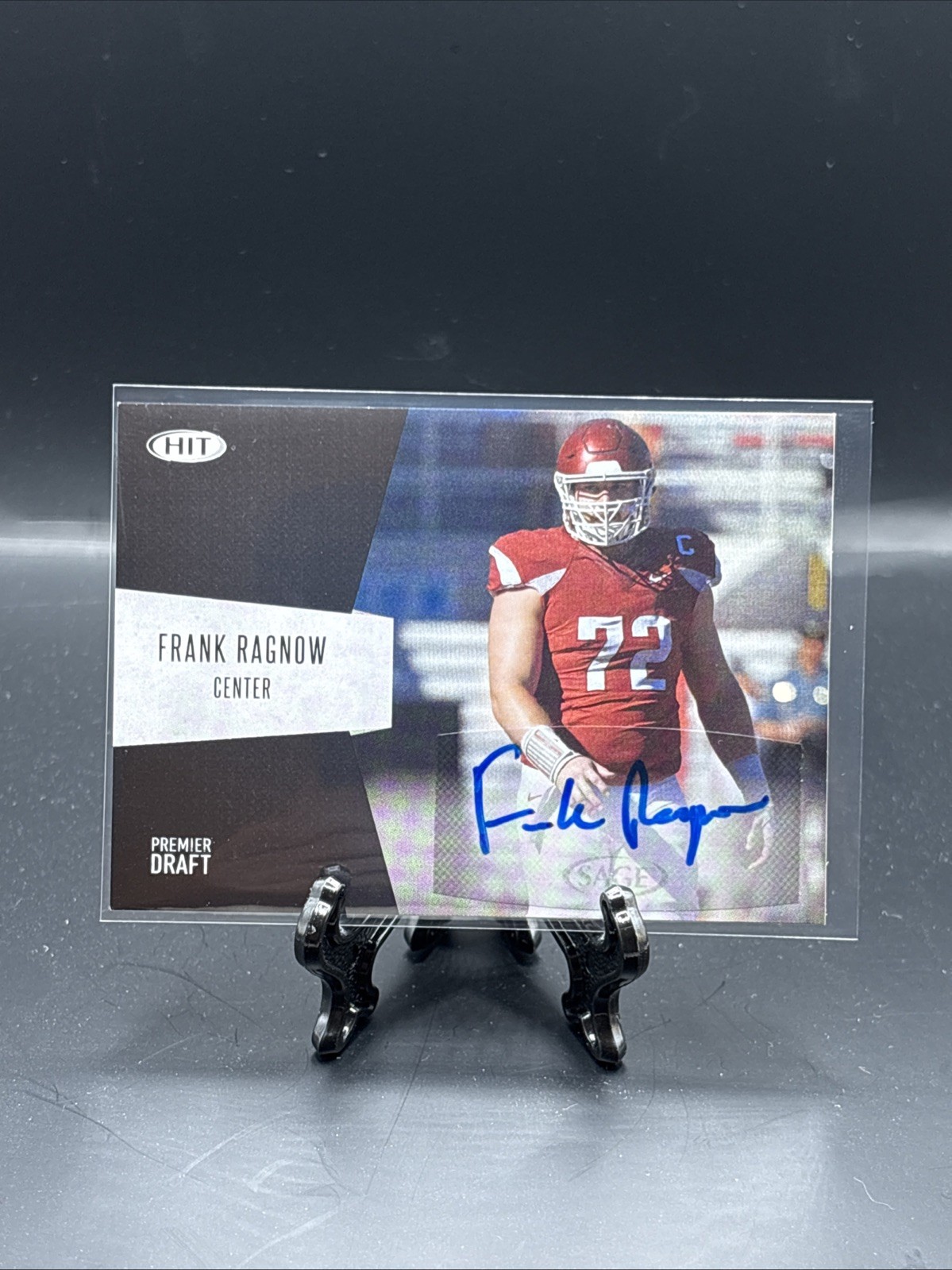 Frank Ragnow Sage Hit Premier Draft High Series Autographs #A12 Base