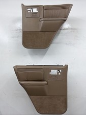 88-94 Chevy Blazer Jimmy S-10 Gmc Sonoma Rear Power Door Panels Oem Tan Leather 88-94 Chevy Blazer Jimmy S-10 Gmc Sonoma Rear Power Door Panels Oem Tan Leather