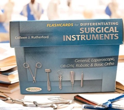 Flashcards for Differentiating Surgical Instruments by Colleen J. Rutherford
