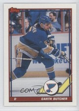 1991-92 Topps Garth Butcher #204 0f4