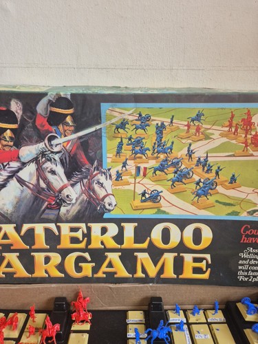 Airfix Waterloo Wargame Vintage 1975 #51677-2 in scatola originale condizioni come da foto - Foto 4 di 19