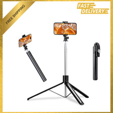 67 Inch Phone Tripod Selfie Stick for iPhone Android Wireless Remote Stand