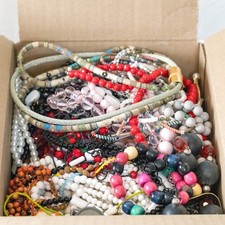 HUGE Jewelry LOT for Craft 11 LBS 11 OZ Mixed Type Some Wearable