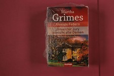 319289 Martha Grimes FREMDE FEDERN / INSPEKTOR JURY BESUCHT ALTE DAMEN Goldmann