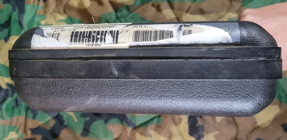 SPRINGFIELD ARMORY OEM HARD PLASTIC CASE FOR ORIGINAL XDS BLACK - Image 3 of 4