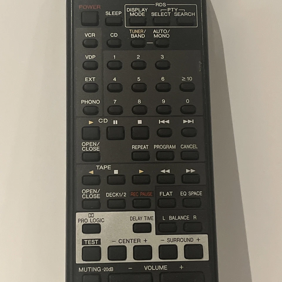 Genuine Technics RAK-CH740WH Remote Control Transmitter Audio System Used - Image 3 of 4