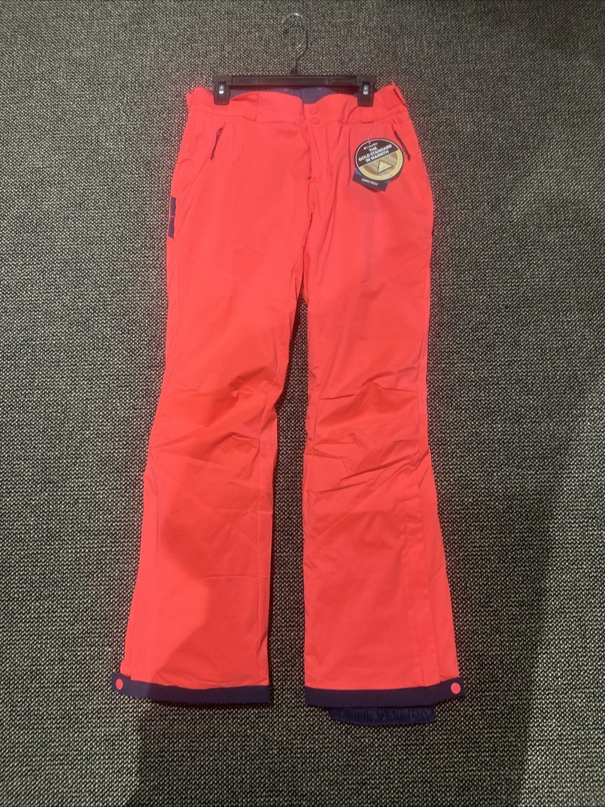 Woman’s Columbia’s Omni Tech Ski Pants Pink Medium