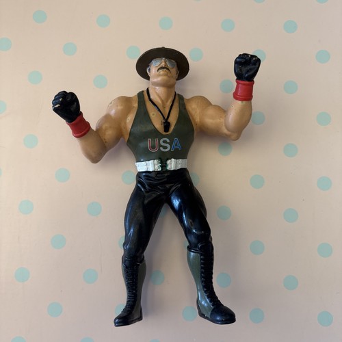 LJN GI Joe SGT Slaughter Sergeant WWF Mail Away! A...