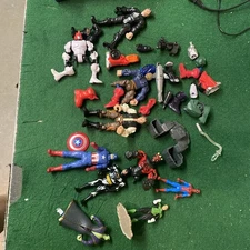 Misc. Action Figures and Parts. 6", 5", and 4" See pictures for more details