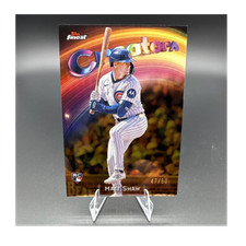 2024 Topps Finest Matt Shaw RC Creators Gold Refractor /50 #C-13 Cubs