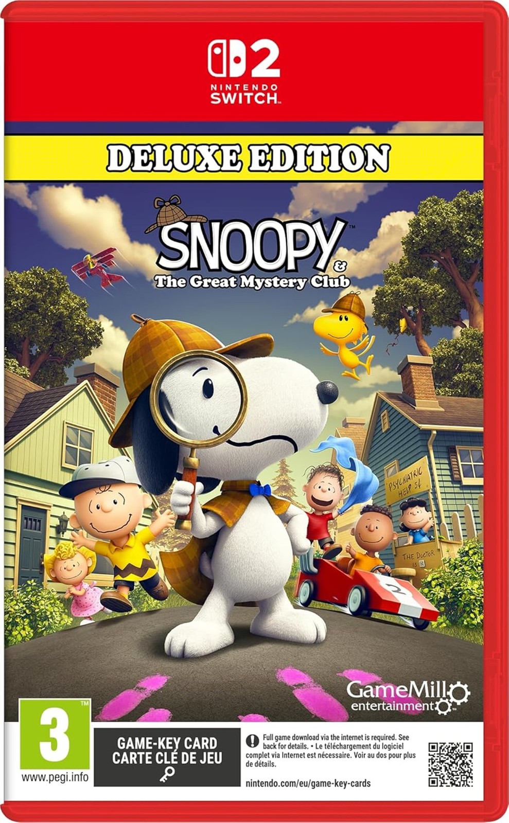 Snoopy & The Great Mystery Club (Switch 2) New Sealed Game