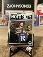 2025 Panini Mosaic | Notoriety Sam Darnold #9 | Seahawks | Base | FAST SHIP