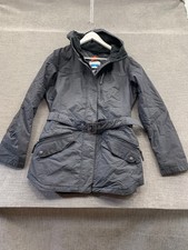 Columbia Omni Heat Carson Pass II Jacket Womens L Gray Hooded Thermal Reflective