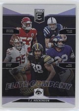 2019 Donruss Elite Company TJ Hockenson Anthony Hitchens Dallas Clark #5 HOF 1j2