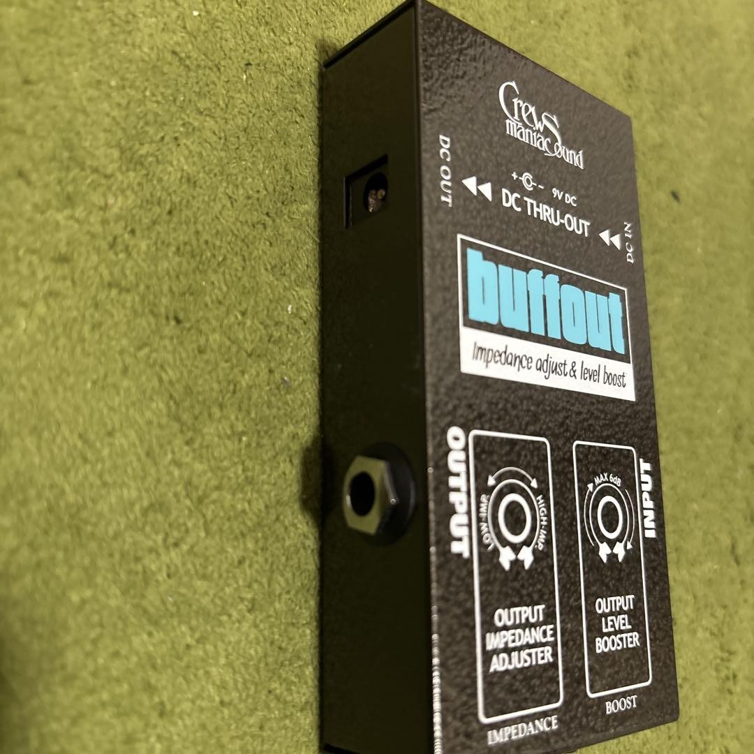 Crews Maniac Sound BUFF OUT ギターエフェクター Crews Maniac