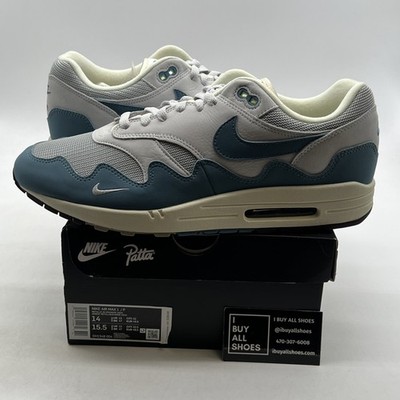 Size 14 - Nike Air Max 1 Patta Waves Noise Aqua for sale online | eBay