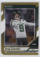 2024 Panini Donruss Gold Press Proof Die-Cut 17/25 Greg Zuerlein #86 03cr