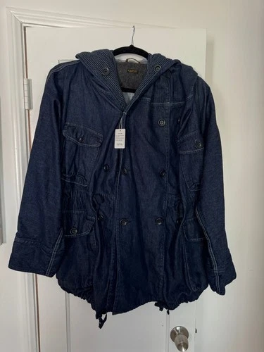 Kapital Denim Ring Coat - product listing photo
