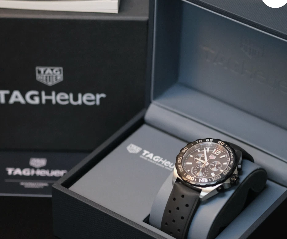 Tag Heuer CAZ1010.FT8024 Formula 1 Chronograph Quartz Black  Watch Box & Papers - Image 3 of 4