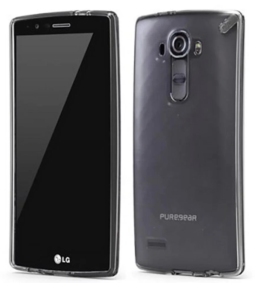 Funda protectora transparente duradera PureGear delgada para teléfono celular para LG G4 Foto 4 de 4