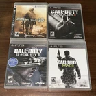 PS3 Lot Of 4 Call Of Duty Games Ghosts MW2-3 Black Ops 2 Playstation 3 CIB