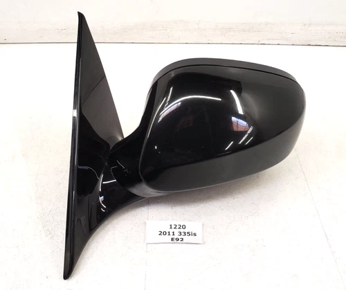 ✅ 10-13 OEM BMW E92 E93 Driver Side Heated Folding Mirror Assembly Black 668 *