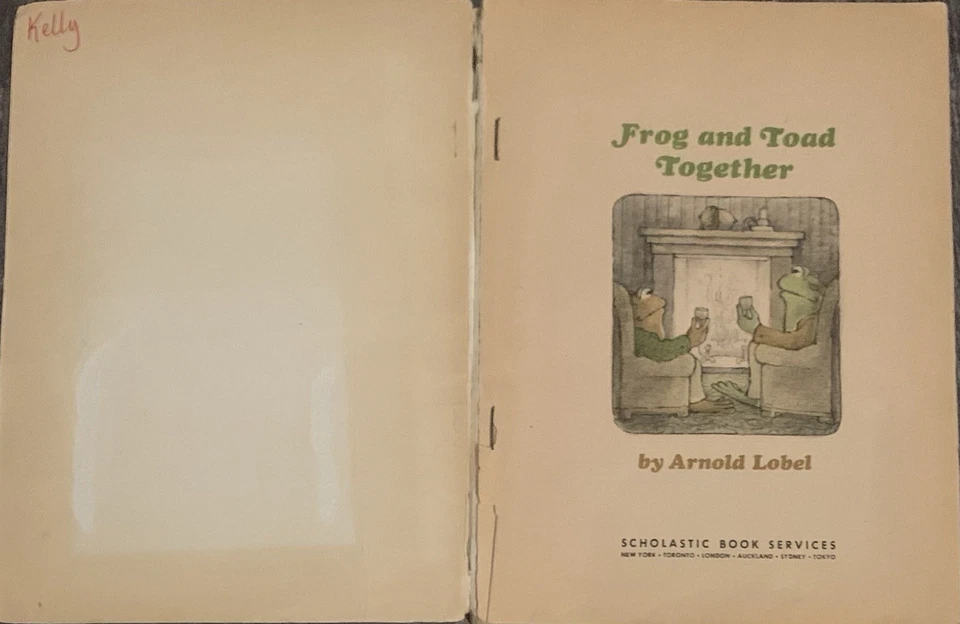 RARE! Vintage 1st Edi. Scholastic Paperback Frog & Toad Together Book ACCEPTABLE - Image 3 of 4