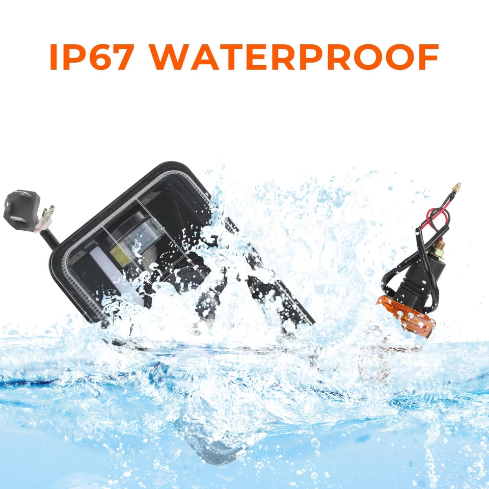 Turn Signals LED Headlight Bracket Kit For Suzuki DR650 Bandit 1200 DR350S DR200 - Imagem 3 de 4