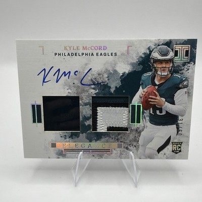 2025 Panini Immaculate Elegance Kyle McCord Rookie Patch Helmet /60 #ELE-KMD