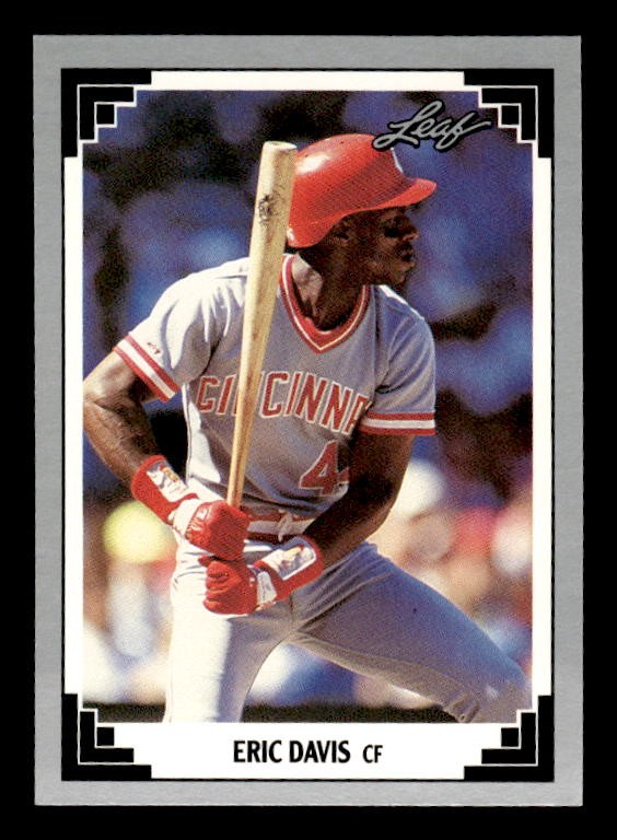 1991 Leaf #37 Eric Davis