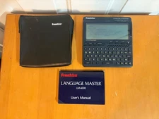 Franklin Language Master Speaking Dictionary Thesaurus Grammar  LM-6000 Tested