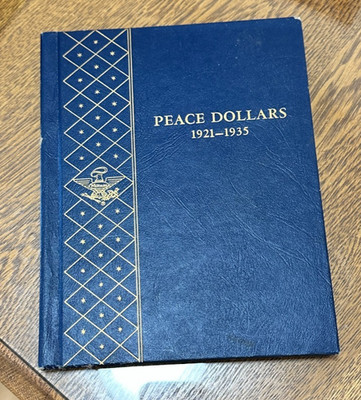 Whitman Bookshelf Peace Dollar Album #9430 Best Price Ebay* CHRC