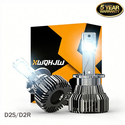 For Infiniti QX60 2016-2019 2X D2S  Xenon White Headlights Bulb High Low Beam