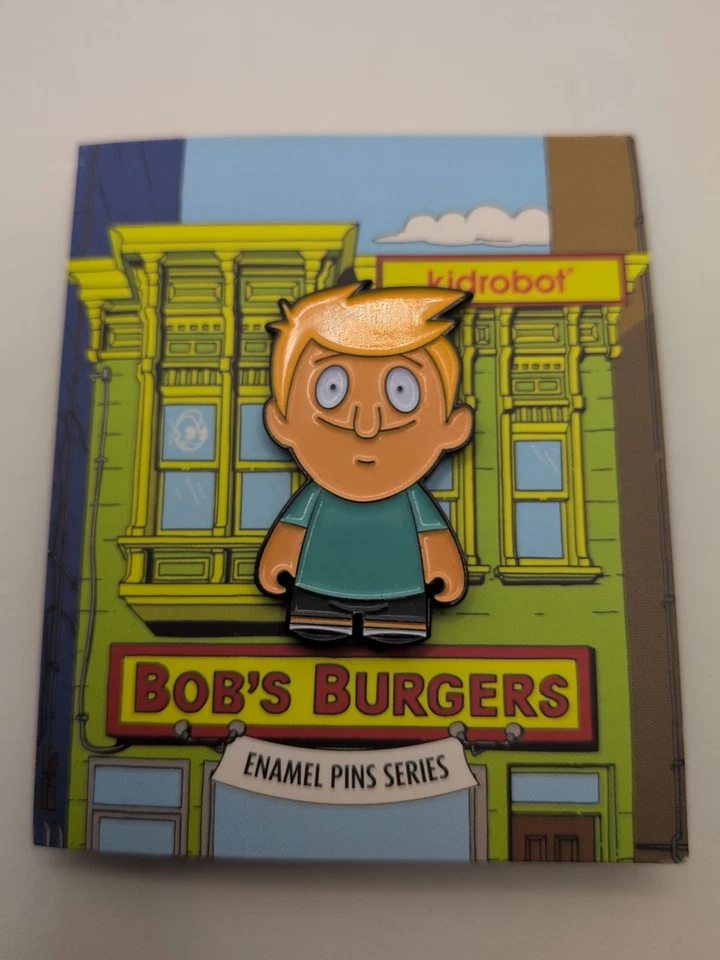 Kidrobot Bobs Bob's Burgers NEW Enamel Pin ANDY rare new No box  - Image 4 of 4