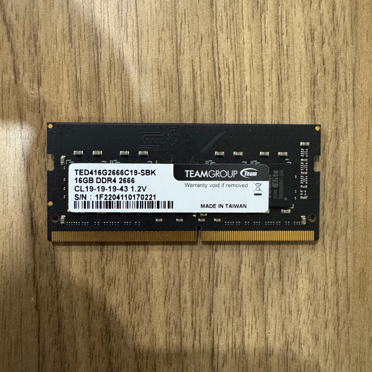 X*様 【ジャンク】TEAMGROUP DDR4 2666MHz (2x16GB X*様 【ジャンク】TEAMGROUP DDR4 2666MHz (2x16GB 【公式通販】