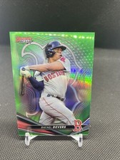 2022 BOWMAN’S BEST RAFAEL DEVERS GREEN BASE REFRACTOR /99 BOSTON RED SOX SP