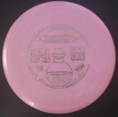 Dynamic Discs 3rd Edition pink Fuzion with silver star foil